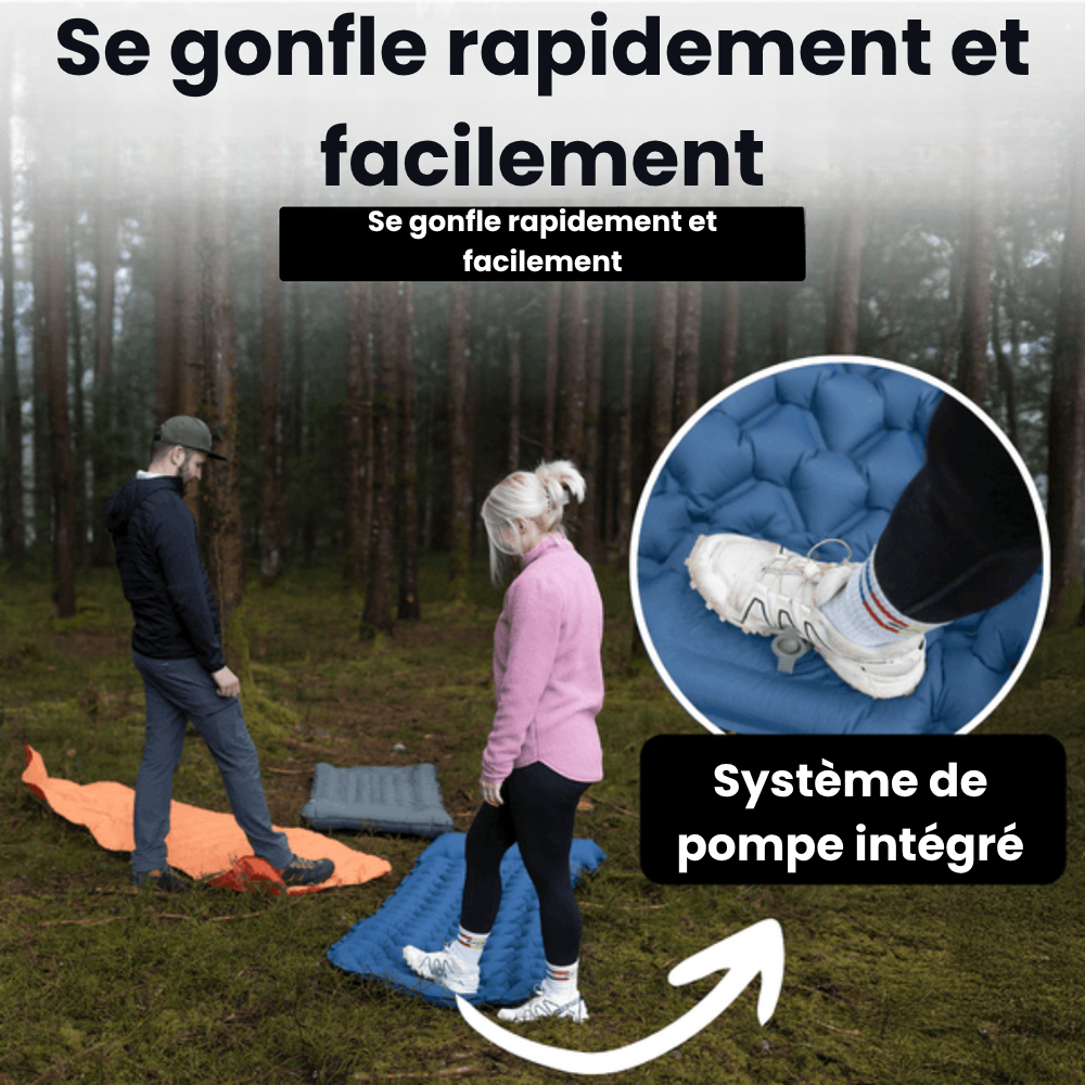 Matelas de sol ultra-léger et compact